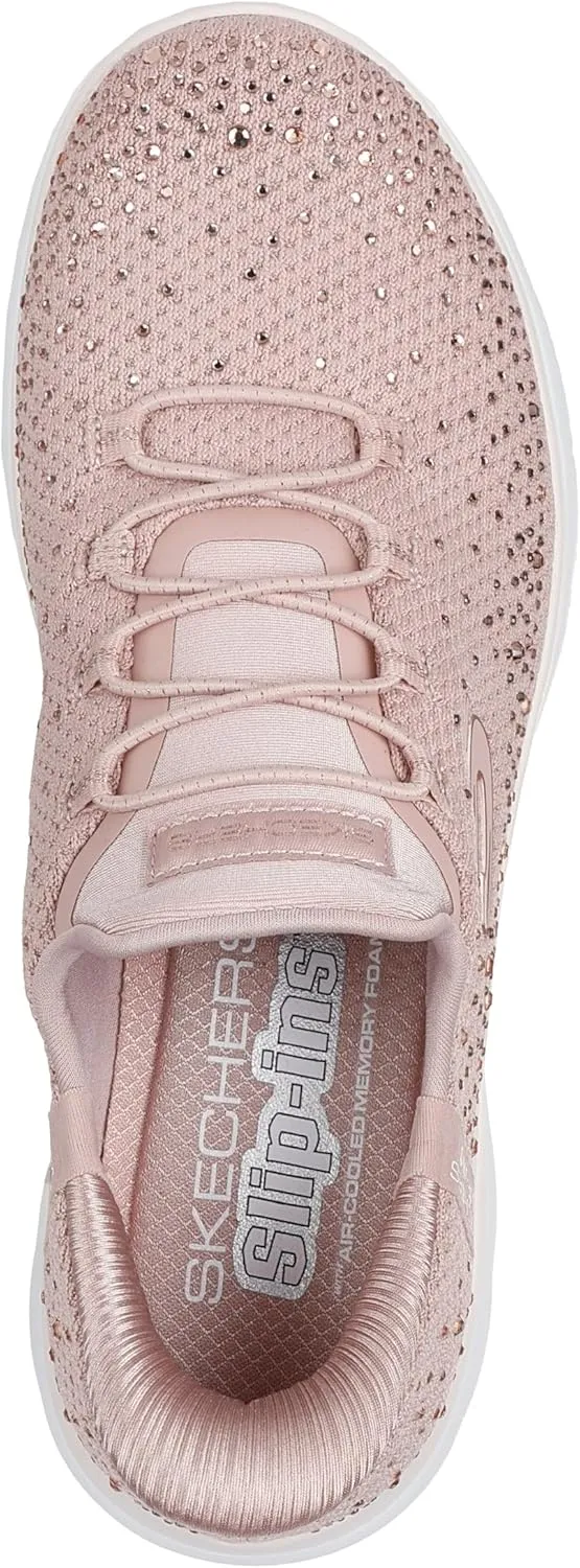 Skechers Women's Summits-Brilliant Shine Hands Free Slip-ins Sneaker