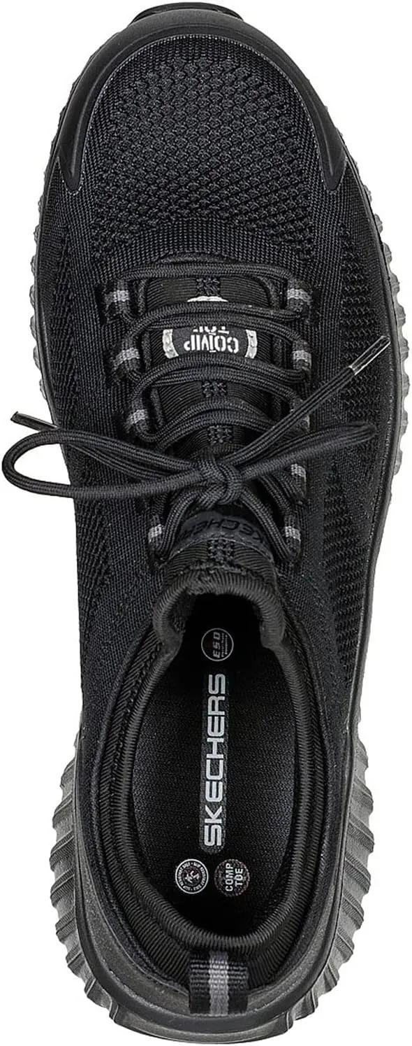 Skechers Work Cicades-Rhettle, Men's, Comp Toe SD, Low Athletic, Work Shoe