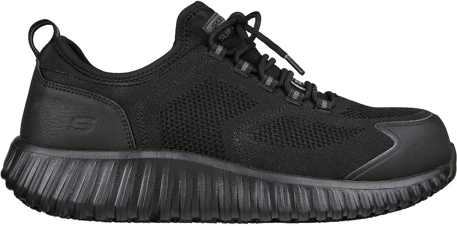 Skechers Work Cicades-Rhettle, Men's, Comp Toe SD, Low Athletic, Work Shoe