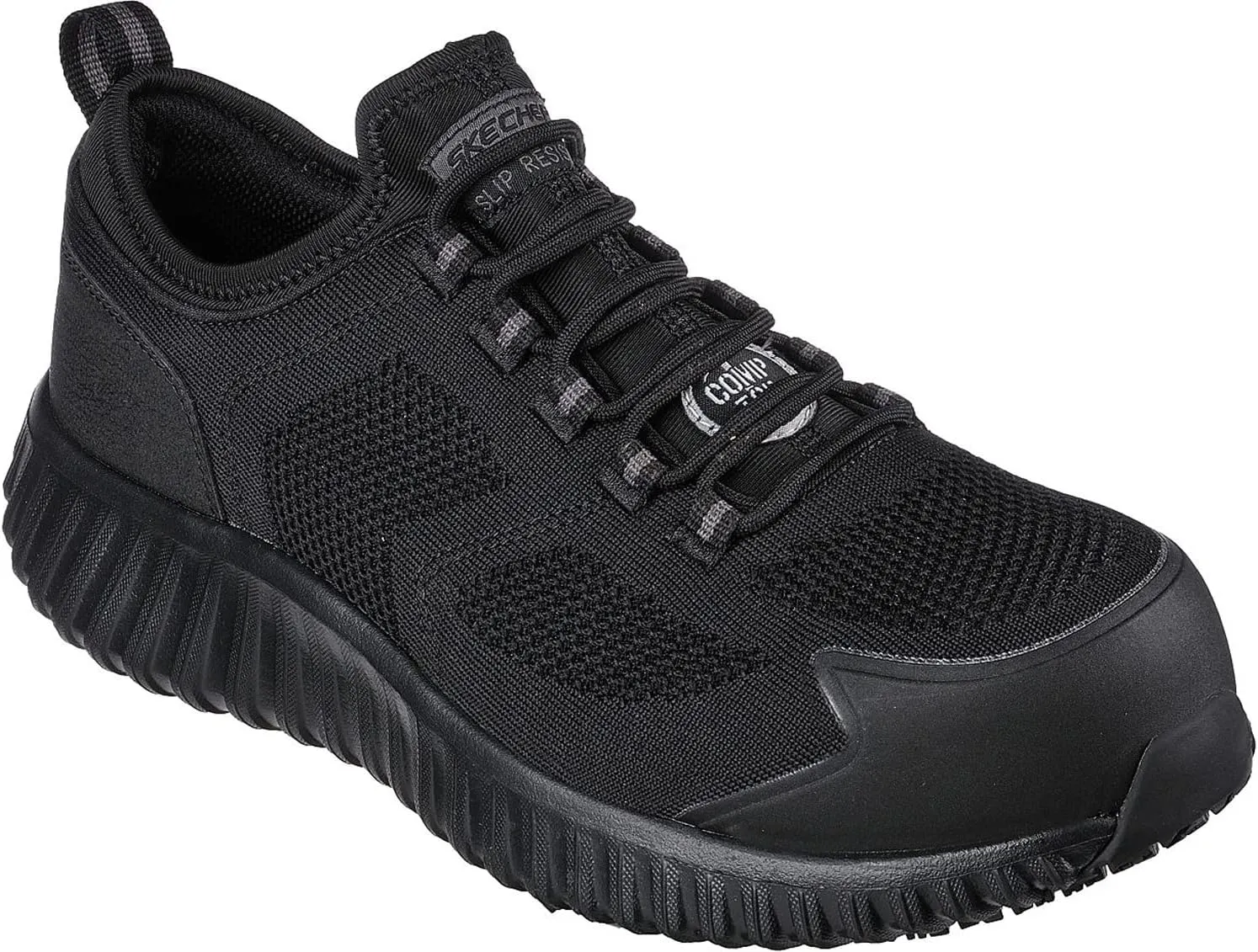 Skechers Work Cicades-Rhettle, Men's, Comp Toe SD, Low Athletic, Work Shoe
