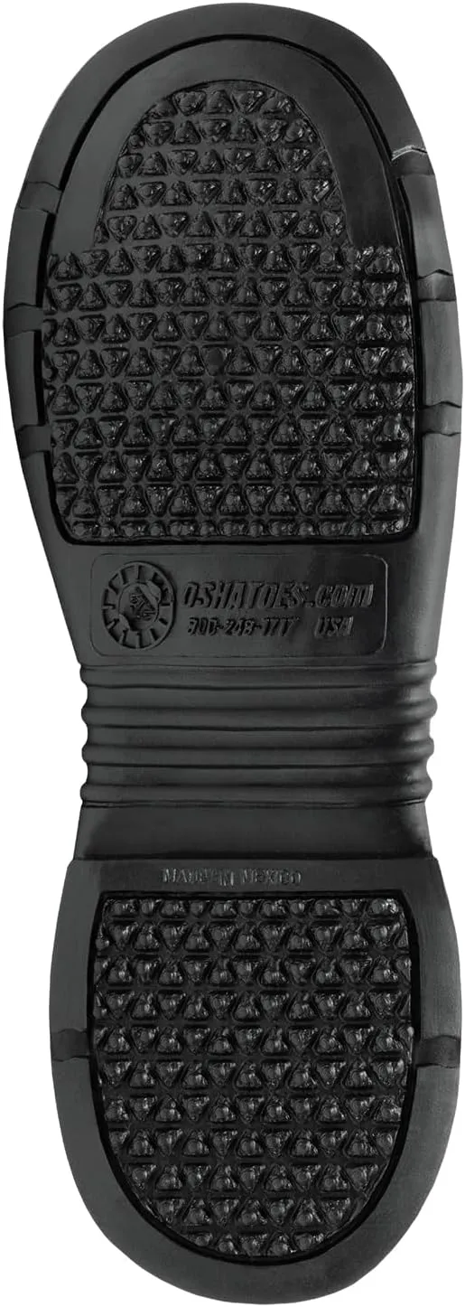 Slip-Resistant Overshoes. Black. Unisex. 1 Pair (Left/Right). PVC Construction. Medium, US Shoe Size : Men 8-9, Women 10-11