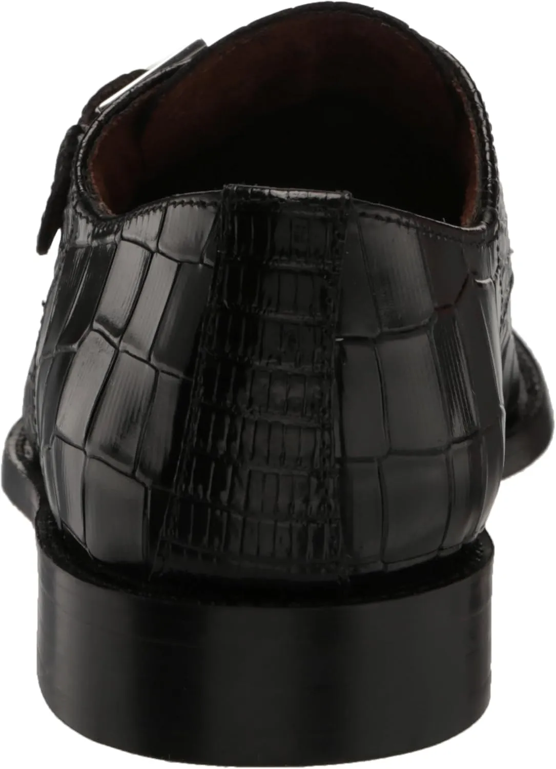 STACY ADAMS Men's Rapino Plain Toe Monk Strap Loafer