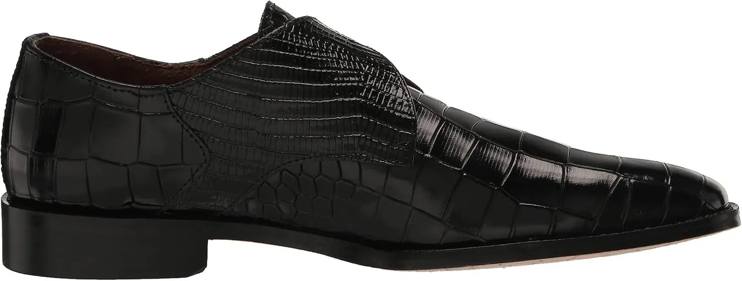 STACY ADAMS Men's Rapino Plain Toe Monk Strap Loafer