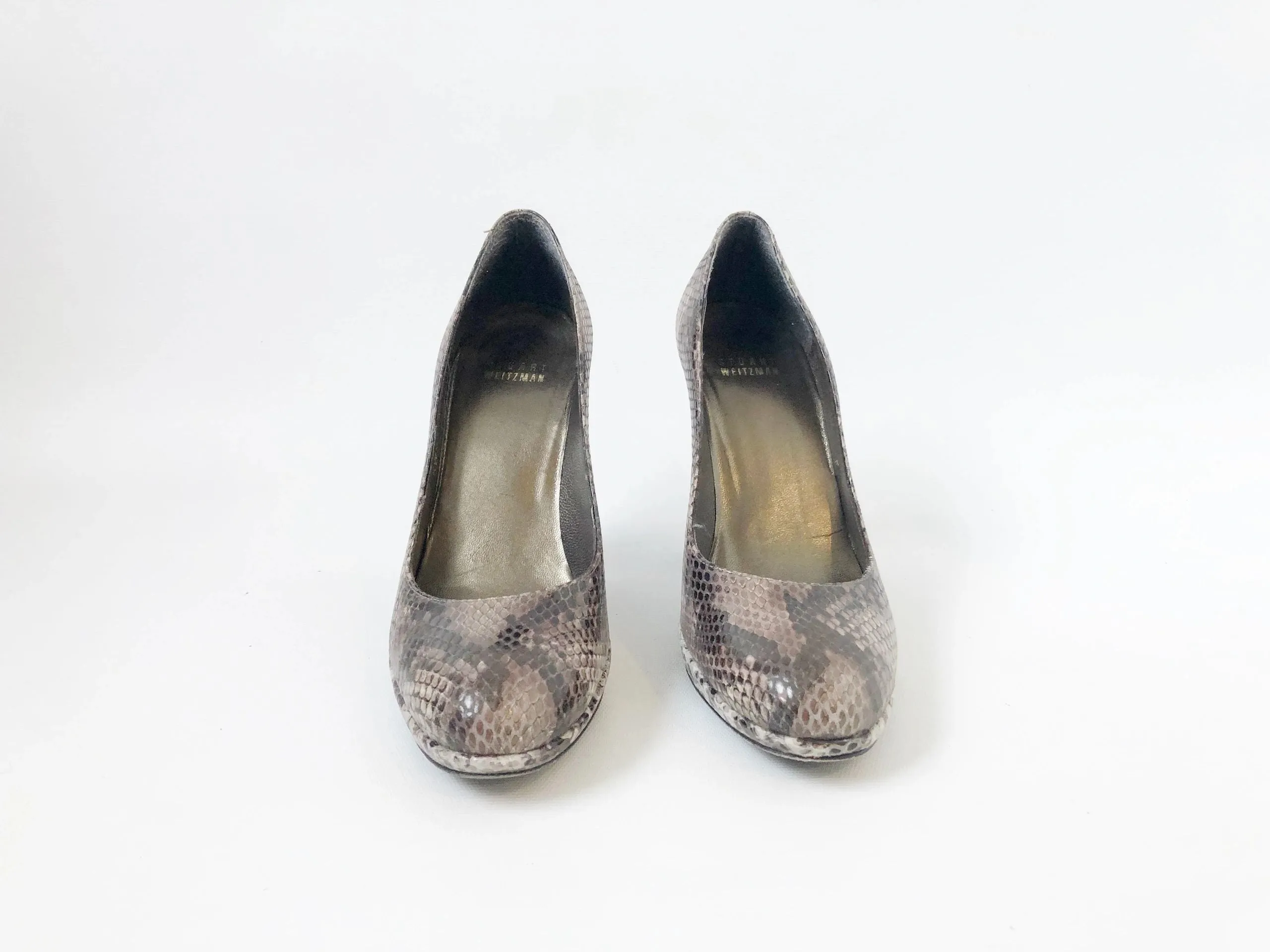 Stuart Weitzman Snakeskin Pump Size 7