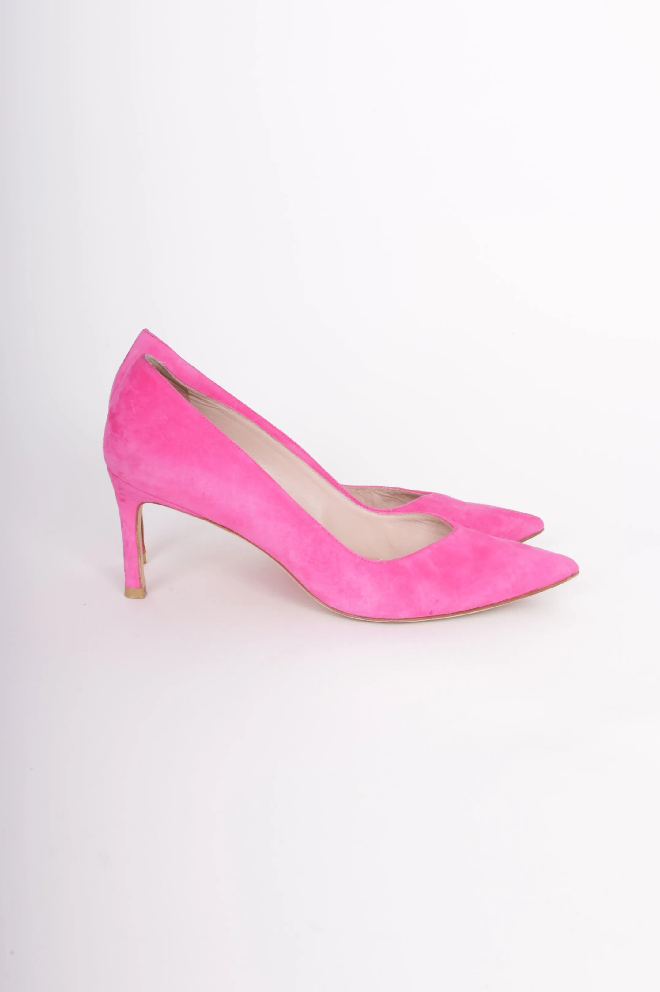 Stuart Weitzman Womens Pink Heels Size EU 37