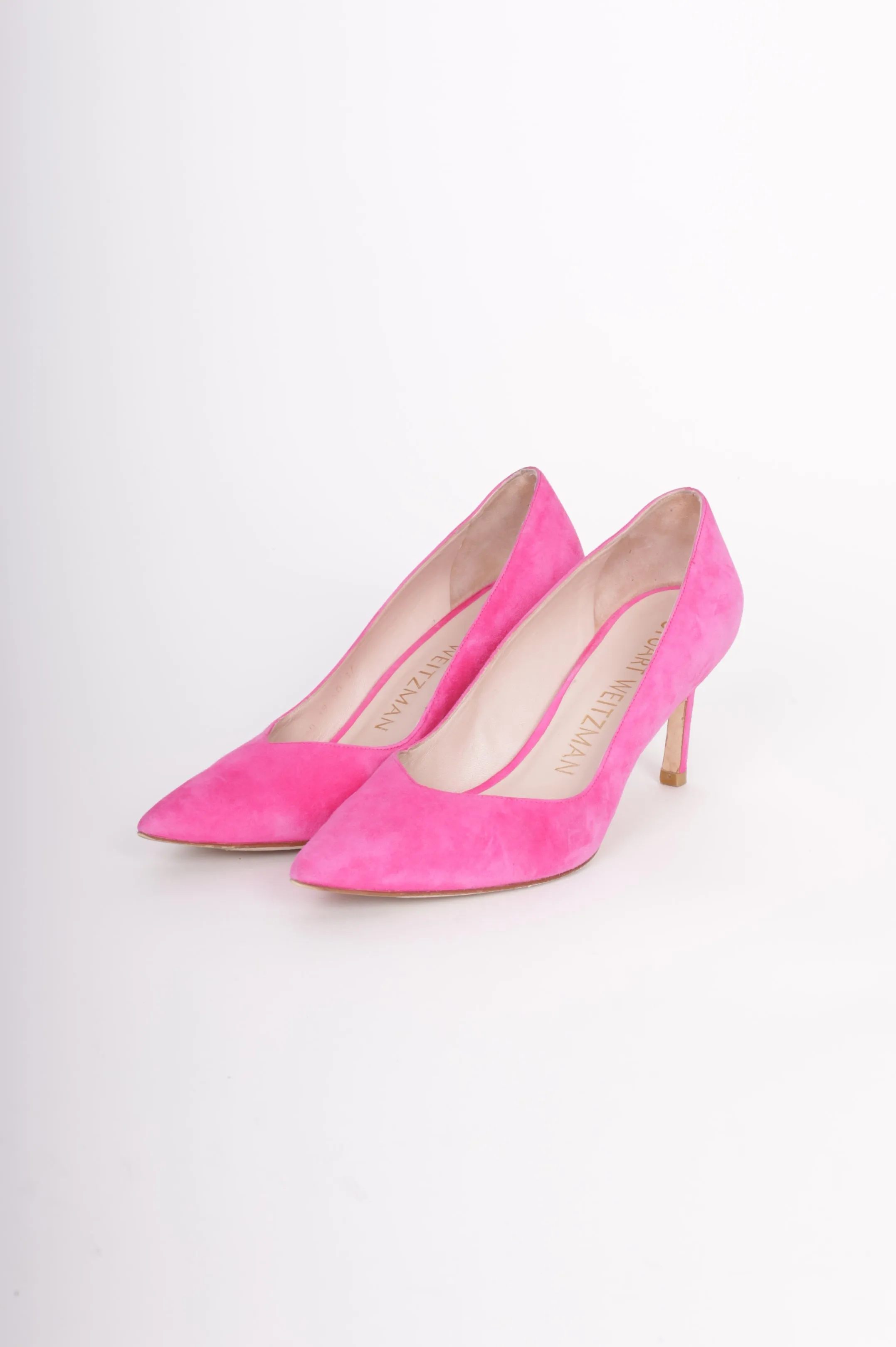 Stuart Weitzman Womens Pink Heels Size EU 37