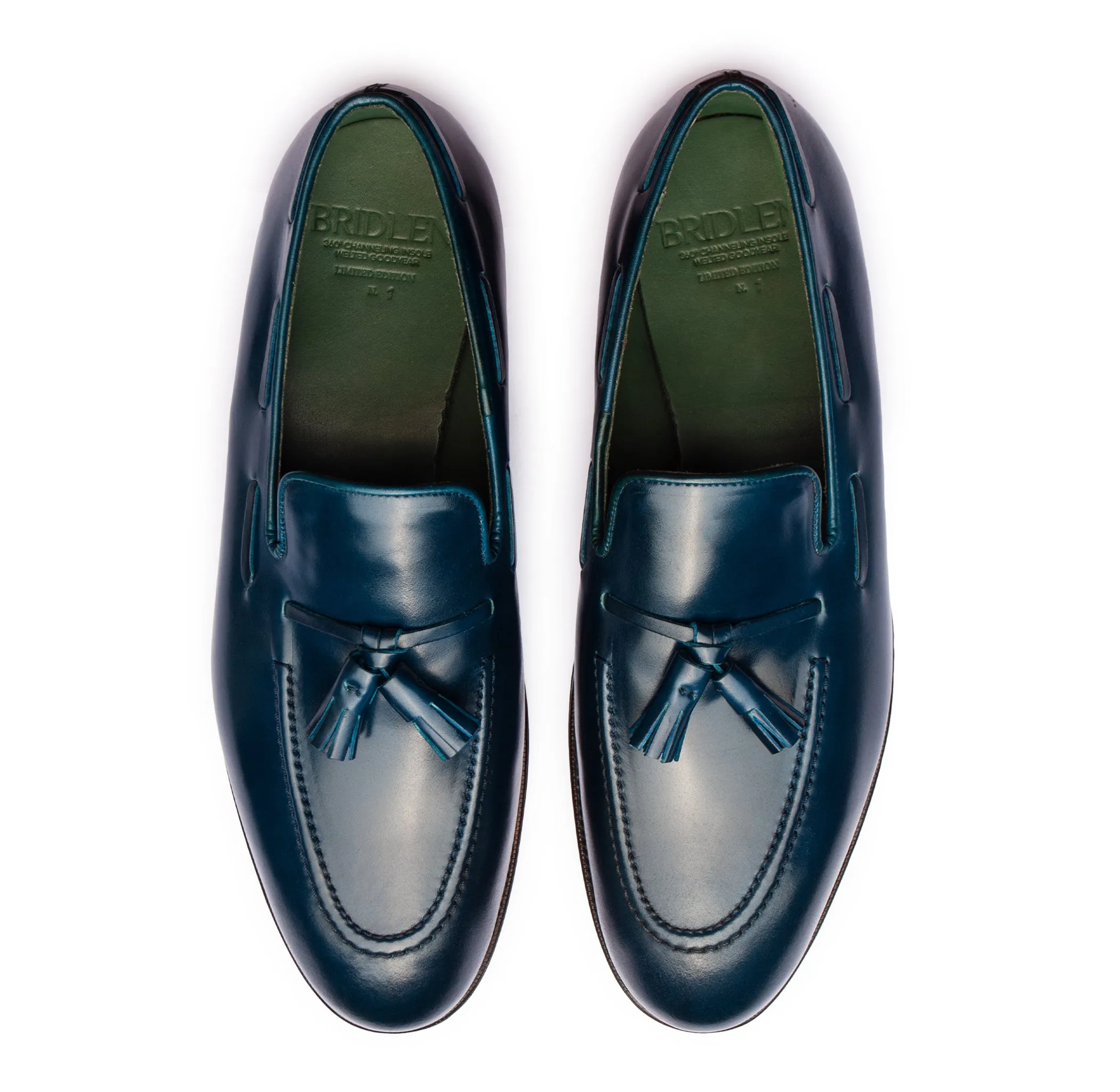 Tassel Loafer - Blue Shell Cordovan - Rufer Last