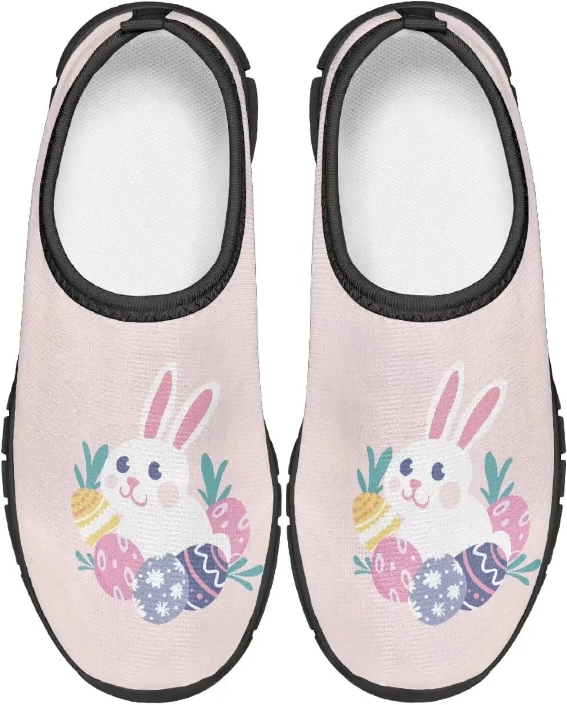 TODIYADDU Girls Easter Shoes Kids Lightweight Mesh Sneakers Casual Athletic Sneaker