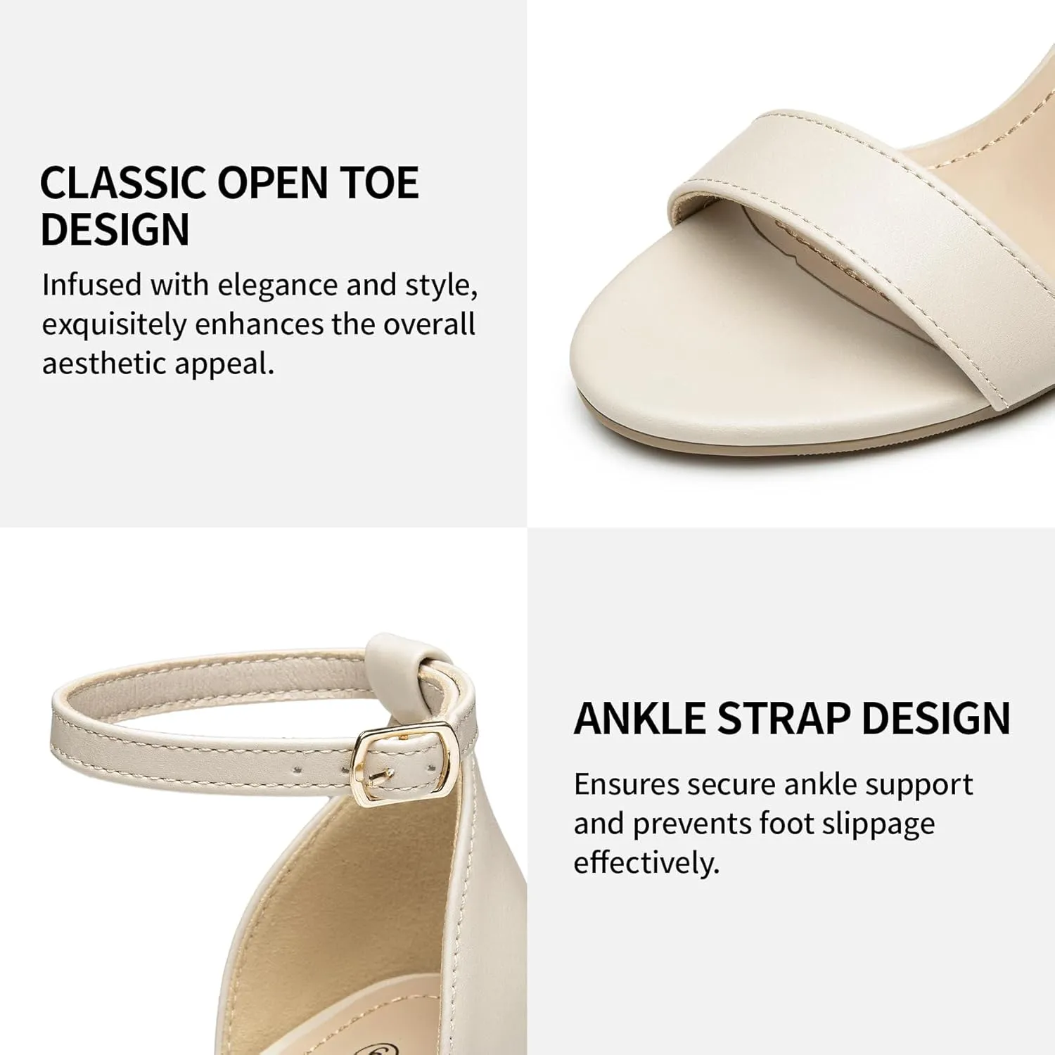 Trary Wedding Shoes for Bride, Heels for Women, Rubber Sole and Insole Provide Excellent Cushion