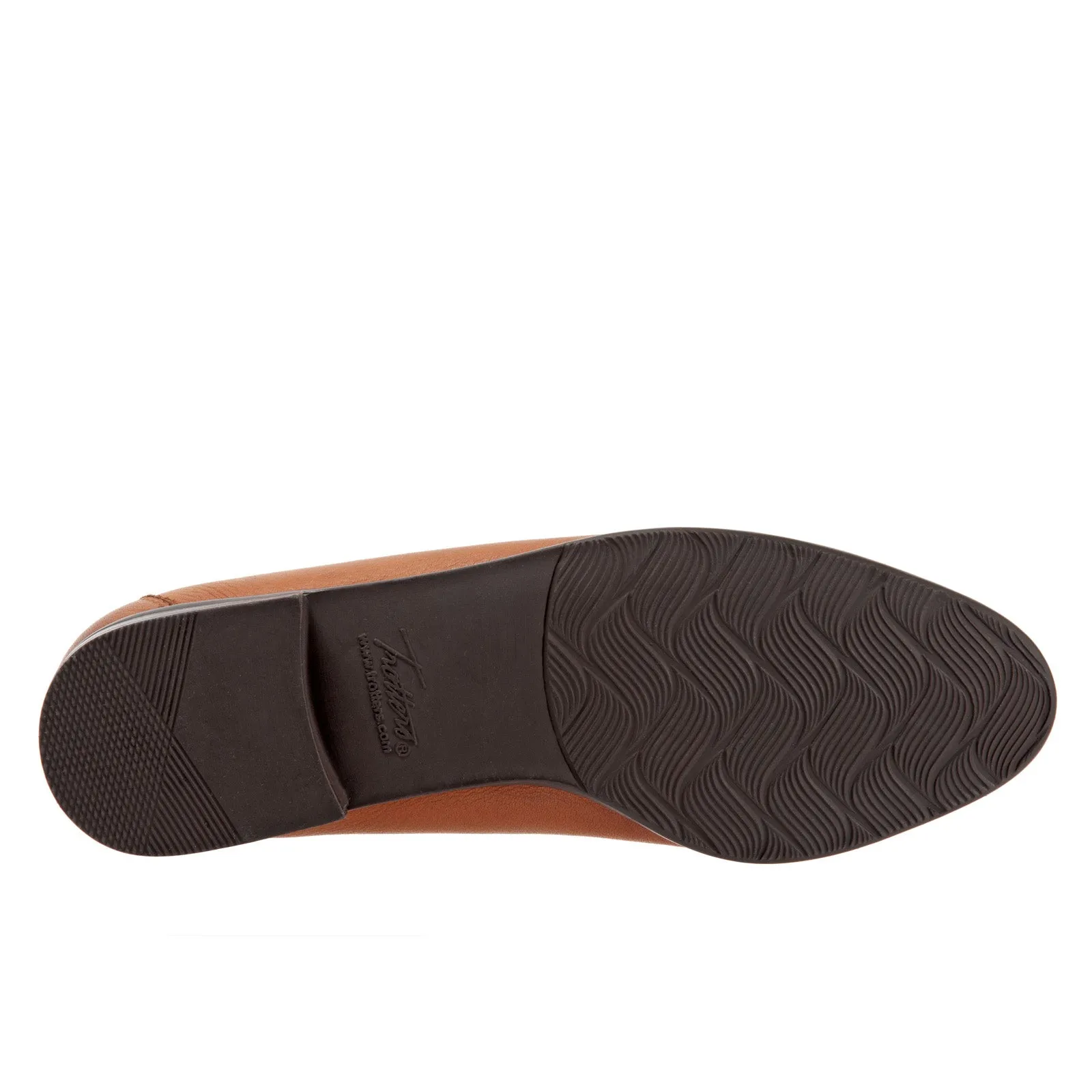 Trotters Liz Tassel T2224-215 Womens Brown Narrow Loafer Flats Shoes