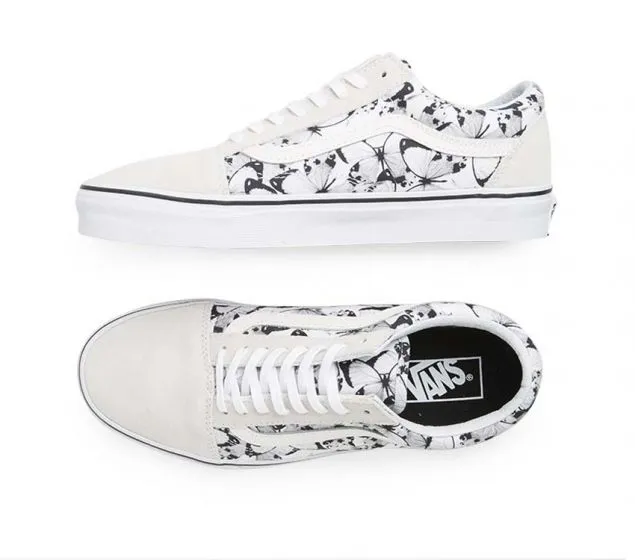 TRUE | SKOOL | WHITE OLD VANS VR-compatible (BUTTERFLY) BLACK All-in-one solution
