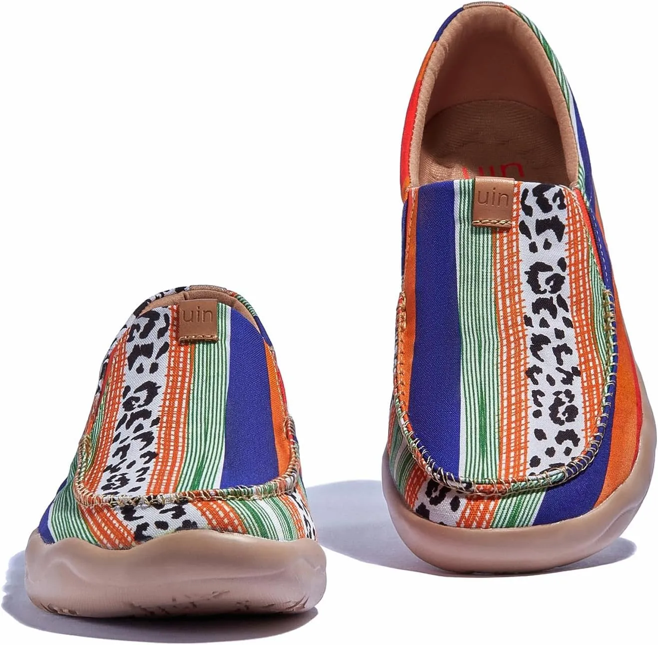 UIN Women's Art Travel Shoes Slip On Casual Loafers Lightweight Comfort Fashion Sneaker Nerja