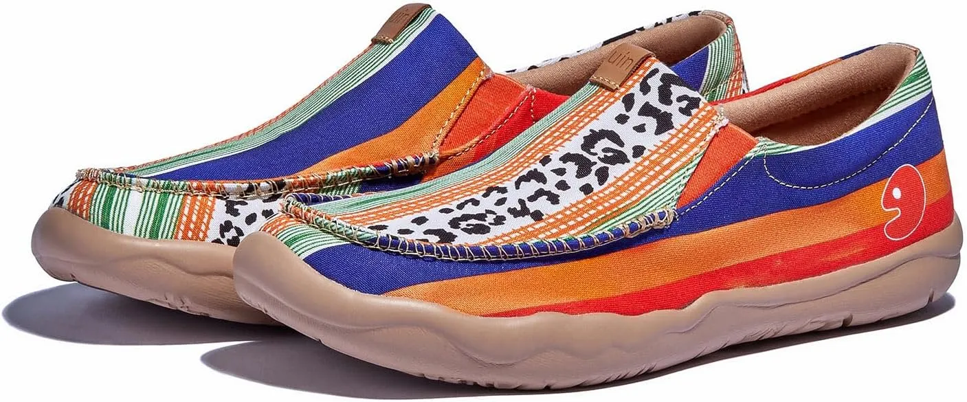 UIN Women's Art Travel Shoes Slip On Casual Loafers Lightweight Comfort Fashion Sneaker Nerja