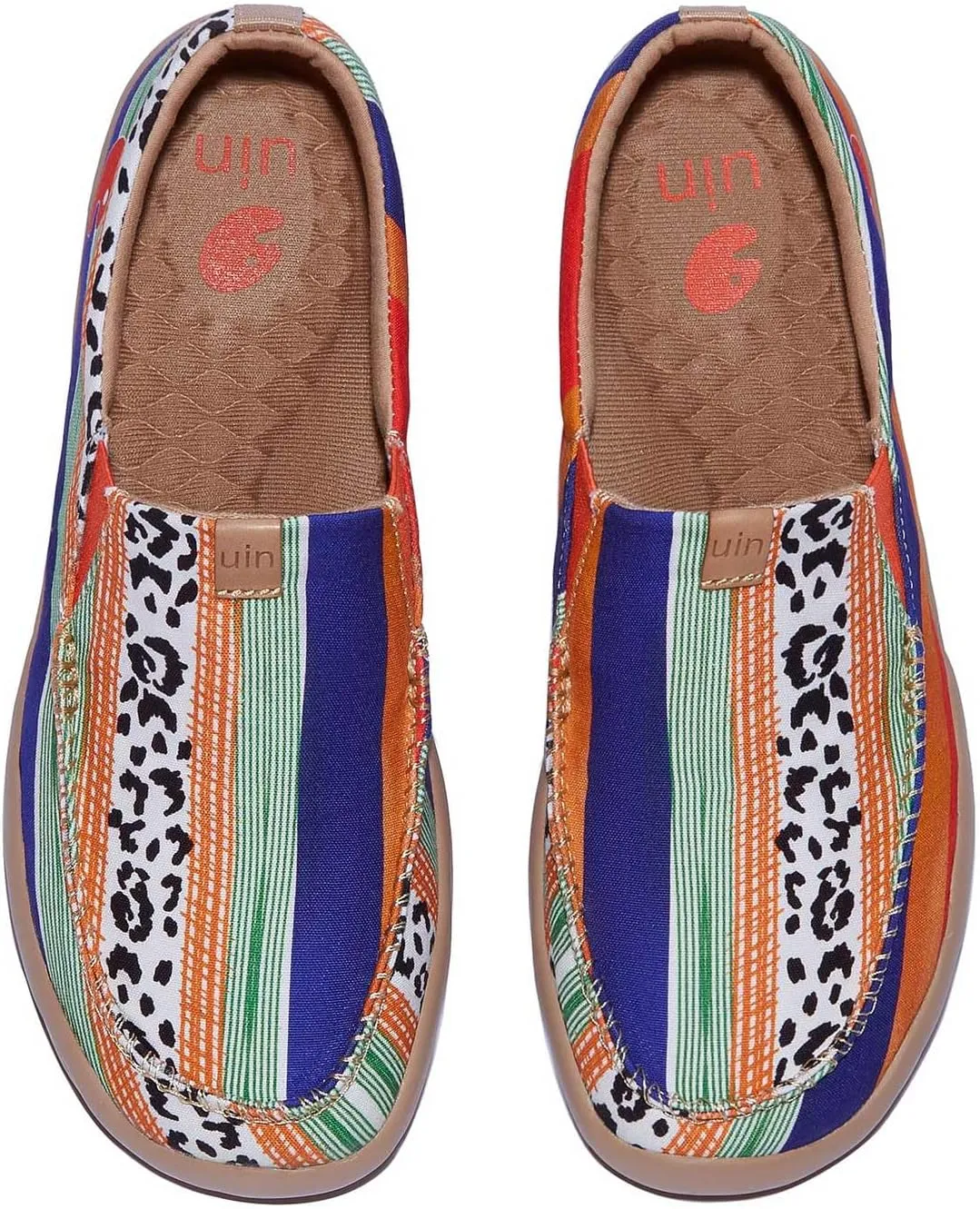 UIN Women's Art Travel Shoes Slip On Casual Loafers Lightweight Comfort Fashion Sneaker Nerja