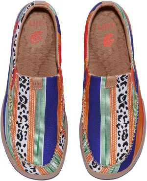 UIN Women's Art Travel Shoes Slip On Casual Loafers Lightweight Comfort Fashion Sneaker Nerja