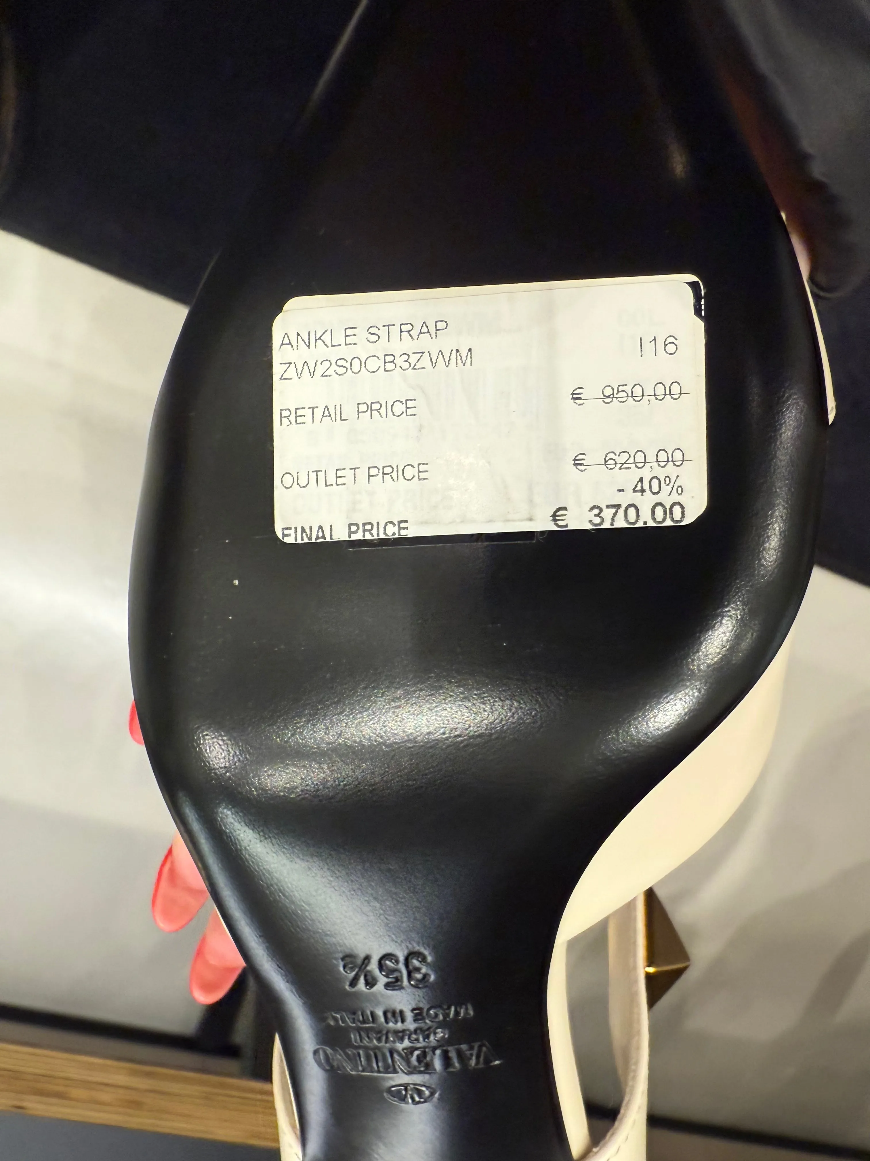 Valentino Ankle Strap Heels