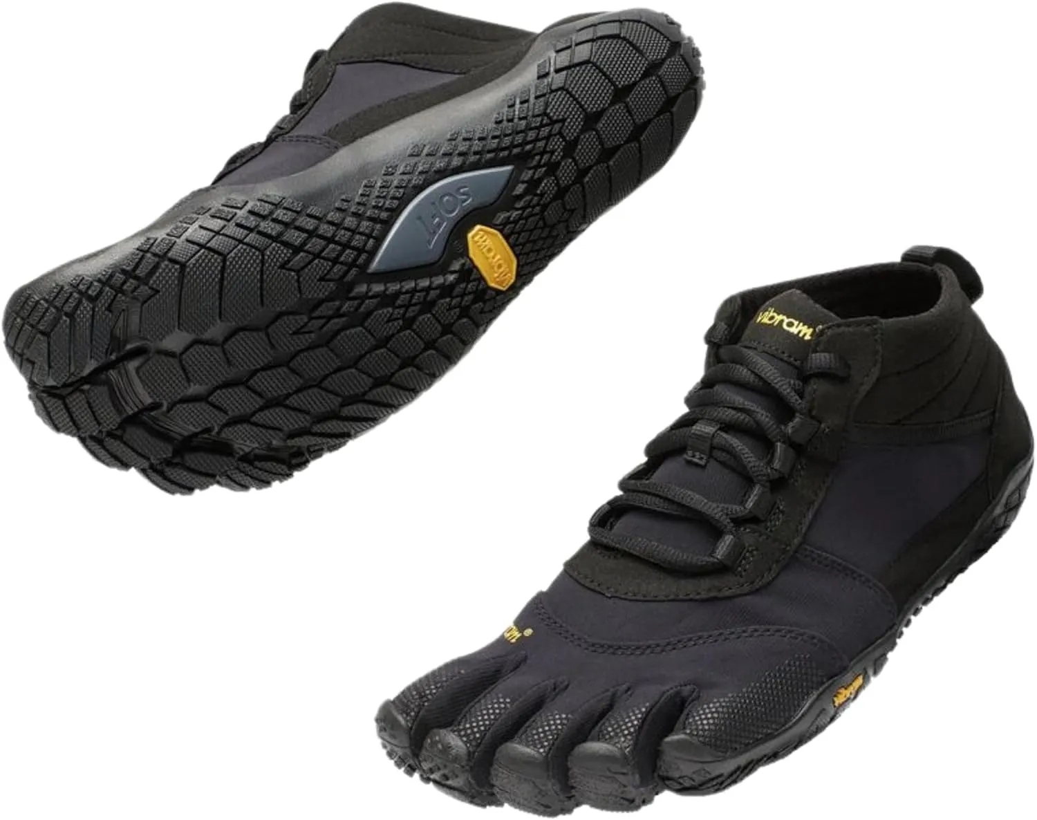 Vibram Men's V-Trek Military/Dark Grey Hiking Shoe