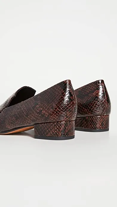 Vince Women's Fauna Loafer Pumps, Chocolate, Brown, 7 Medium US