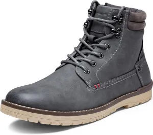 Vostey Men's Chukka Boots Motorcycle Casual Hiking Boot for Men