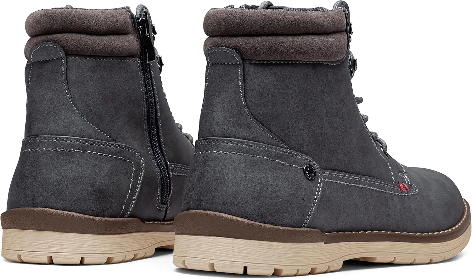 Vostey Men's Chukka Boots Motorcycle Casual Hiking Boot for Men