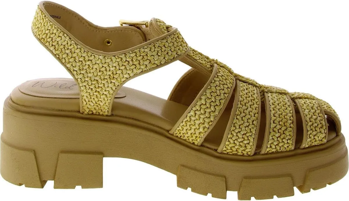Wild Pair Womens Herraf Ankle Strap Strappy Heels
