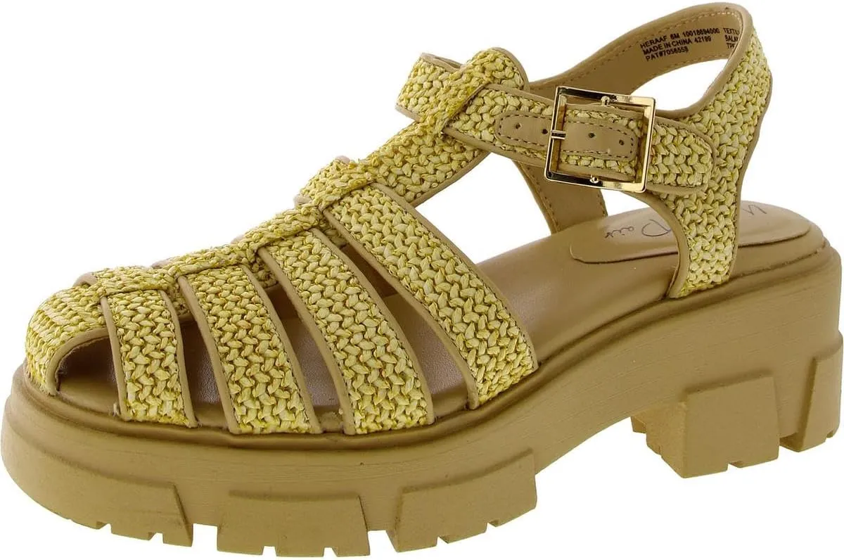 Wild Pair Womens Herraf Ankle Strap Strappy Heels
