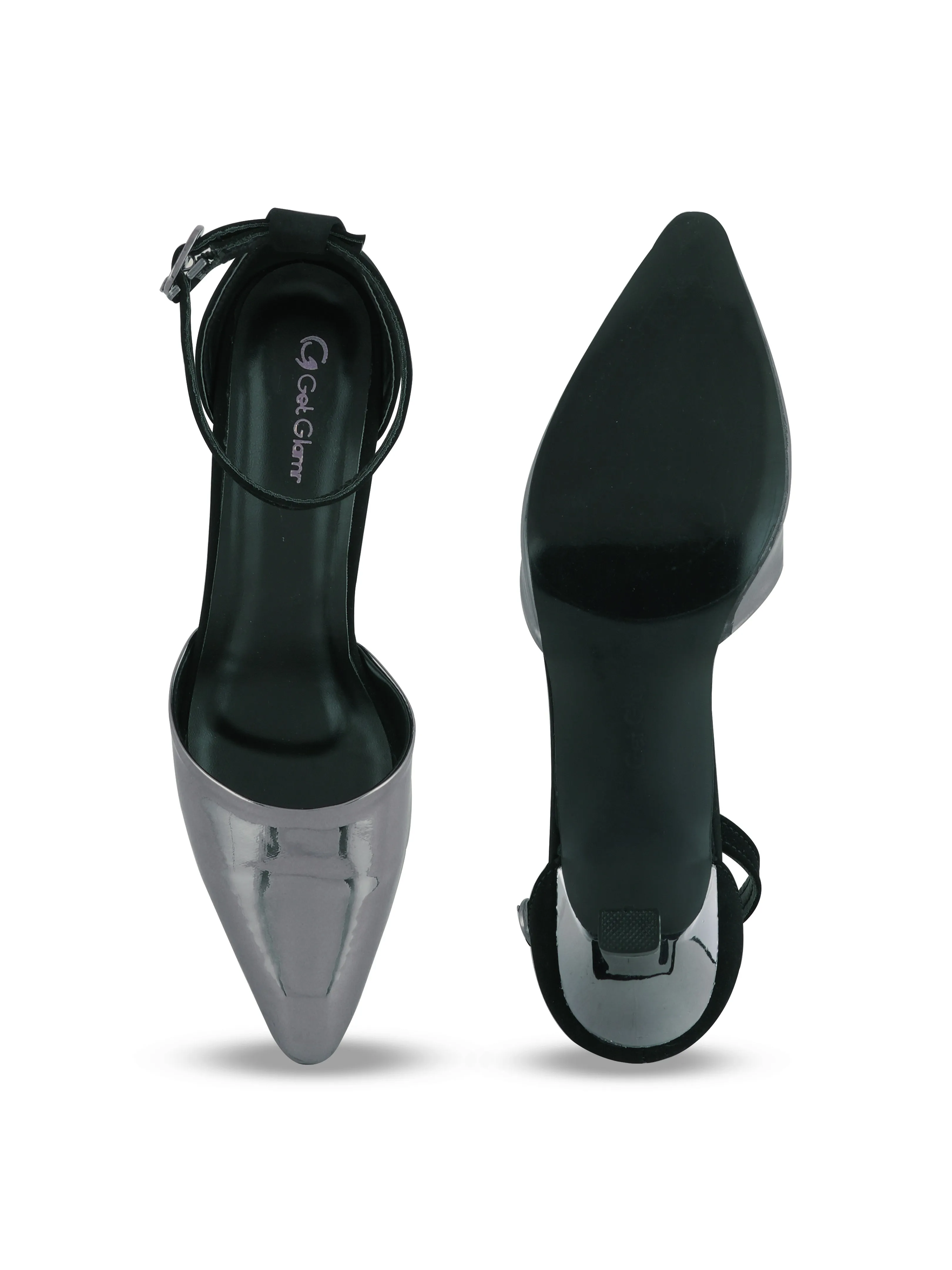Women Metallic Pump GunMetal
