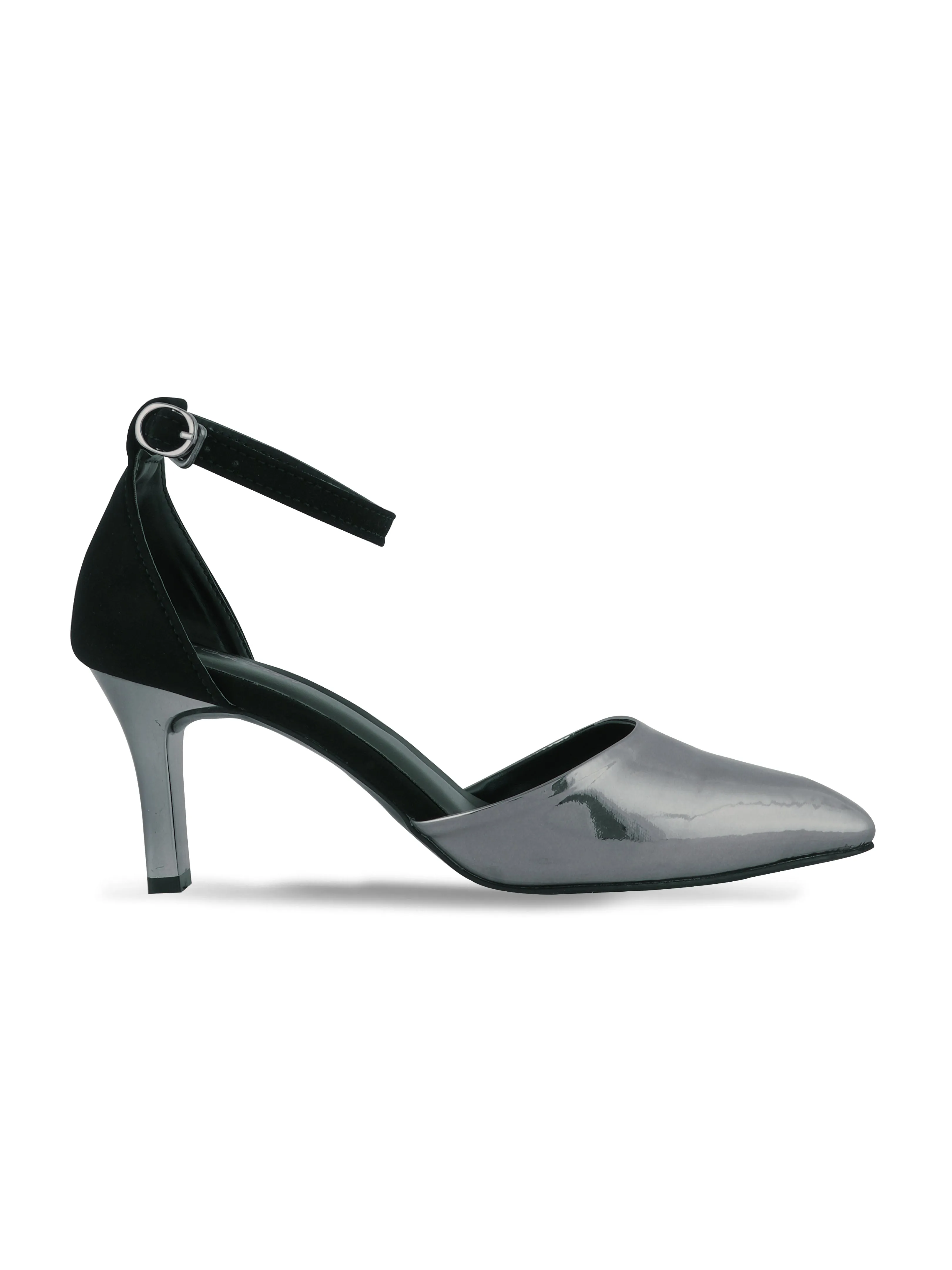 Women Metallic Pump GunMetal