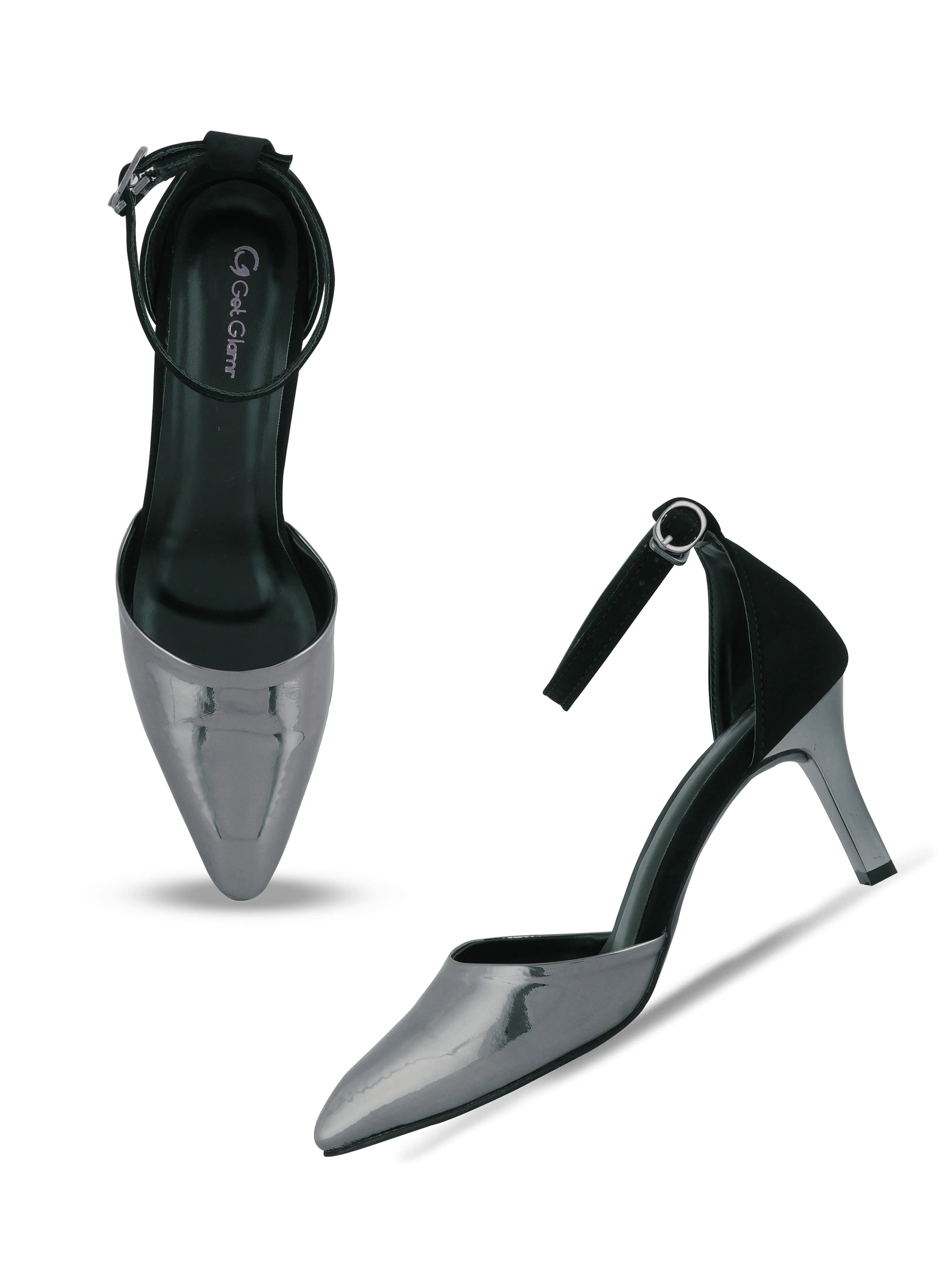 Women Metallic Pump GunMetal