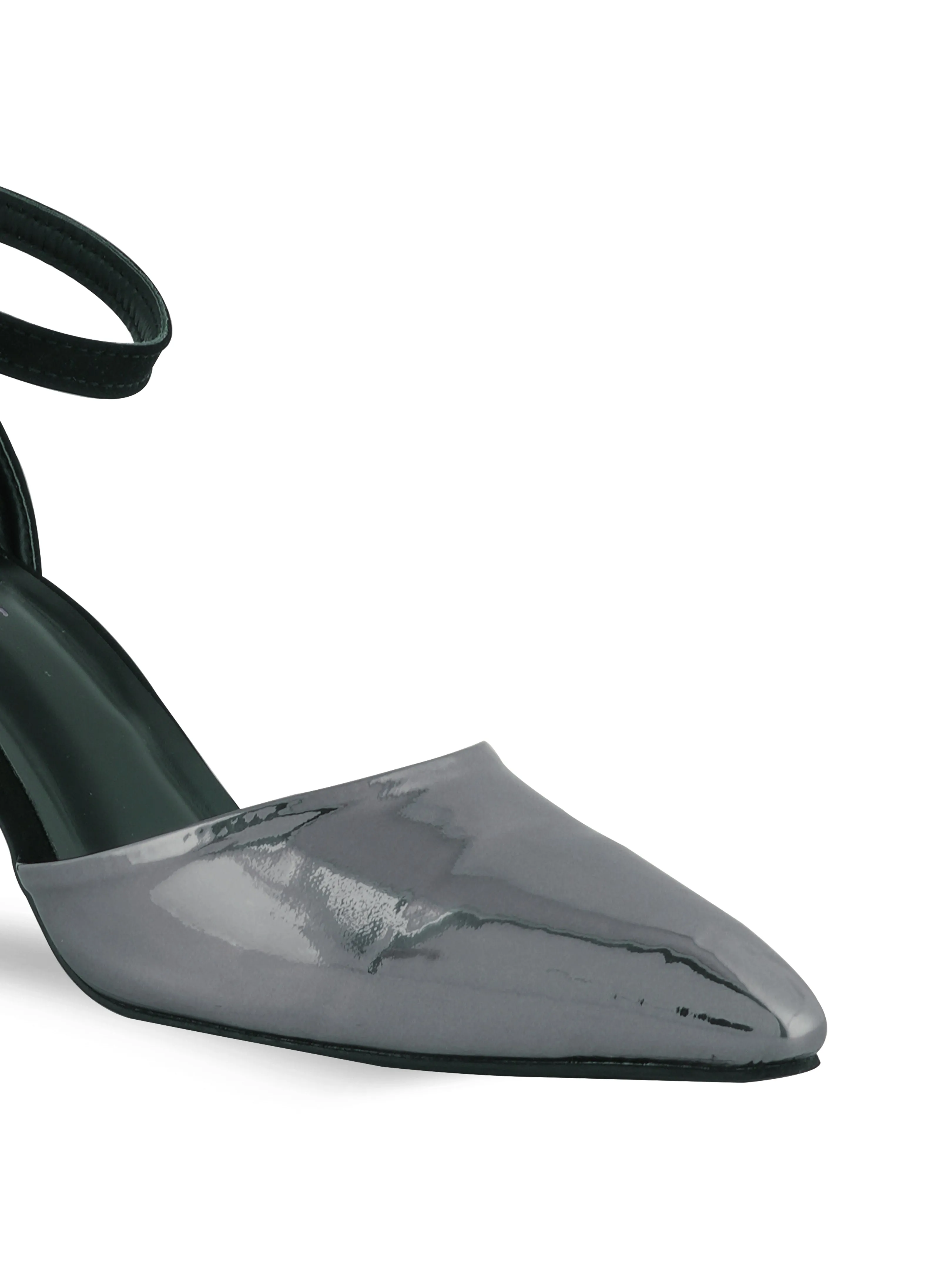 Women Metallic Pump GunMetal