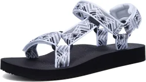 Women's Sandals Casual Summer Sandals for Women with Arch Support Yoga Mat Insole Lightweight Water Shoes Outdoor