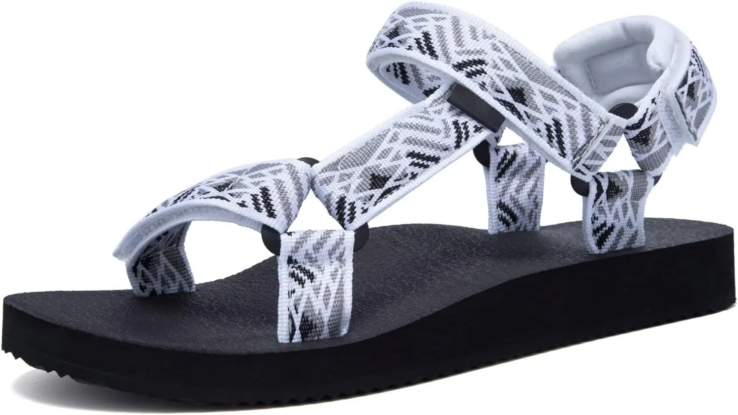 Women's Sandals Casual Summer Sandals for Women with Arch Support Yoga Mat Insole Lightweight Water Shoes Outdoor
