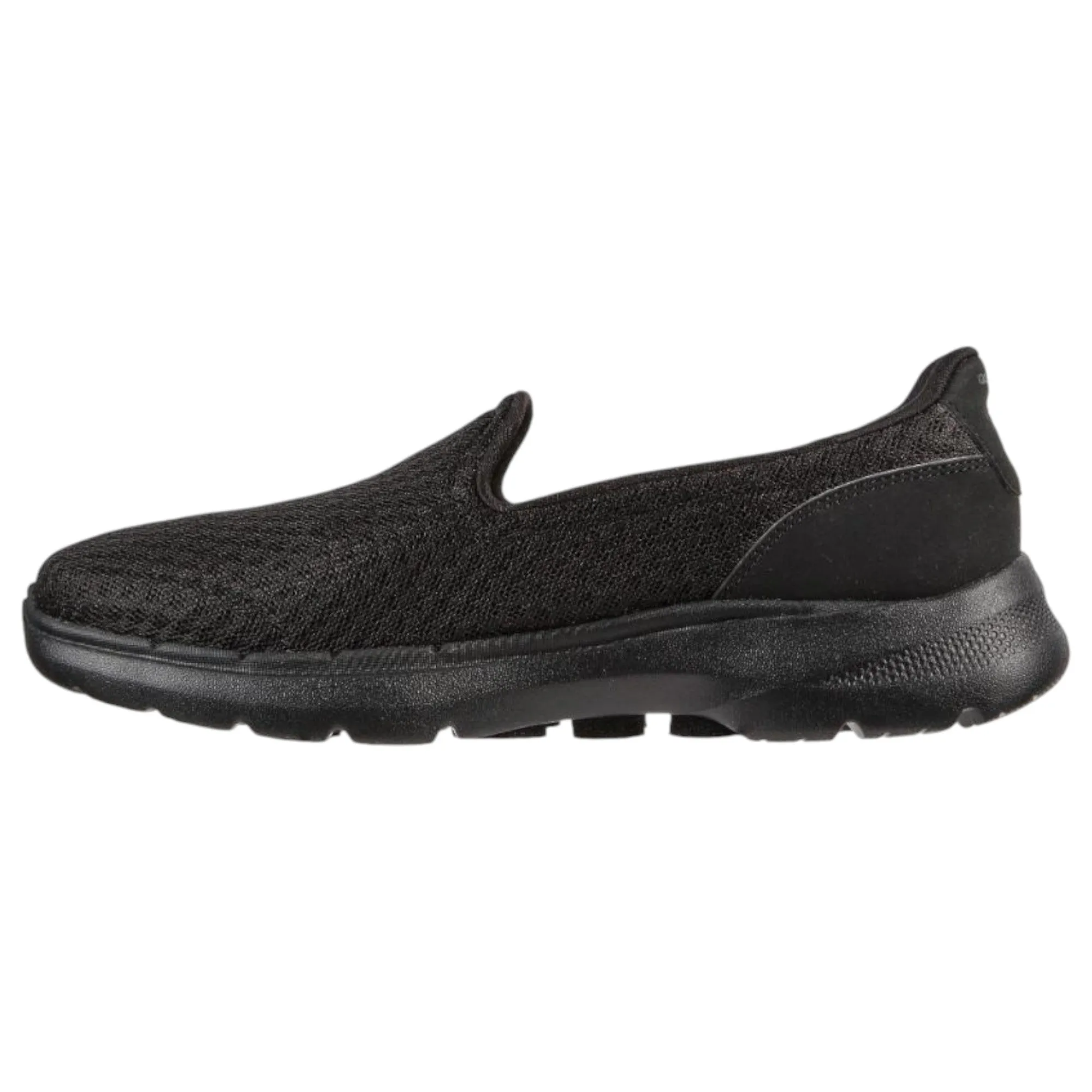 Womens Skechers Go Walk 6 - Big Splash Shoes Black/Black
