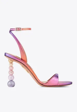 Yes Baby 95 Metallic Leather Sandals